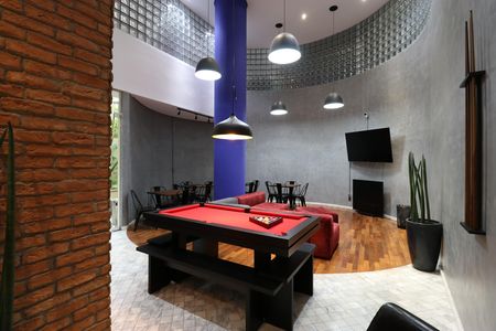 Apartamento à venda com 42m², 1 quarto e 1 vagaSalão de jogos 