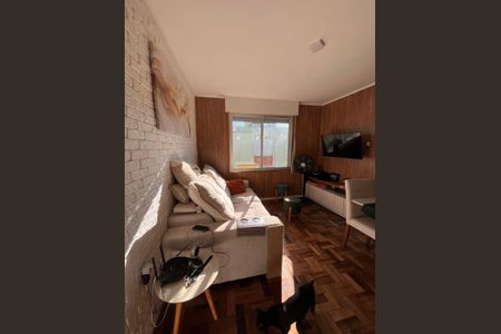 Sala de apartamento à venda com 2 quartos, 52m² em Cristal, Porto Alegre