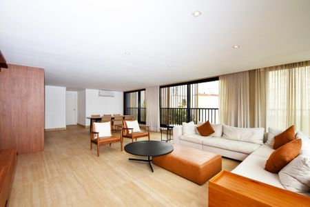 Apartamento para alugar com 189m², 3 quartos e 2 vagasSala de estar e jantar