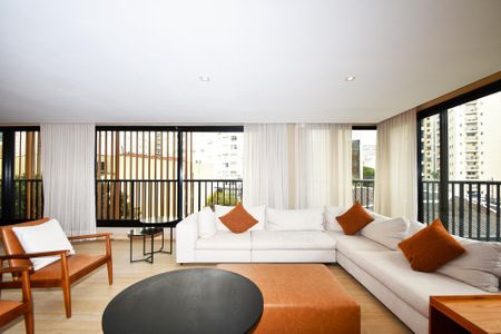 Apartamento para alugar com 189m², 3 quartos e 2 vagasSala de estar