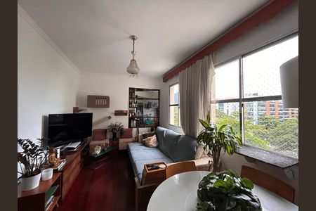 Sala de apartamento à venda com 2 quartos, 68m² em Leblon, Rio de Janeiro