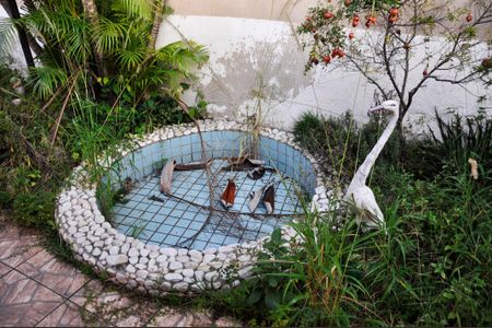 Detalhe - Quintal com Churrasqueira de casa à venda com 2 quartos, 100m² em Vila Bonilha, São Paulo