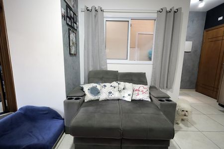 Sala de apartamento à venda com 2 quartos, 43m² em Jardim Ipanema, Santo André