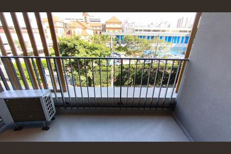 Studio para alugar com 32m², 1 quarto e 1 vagaVaranda