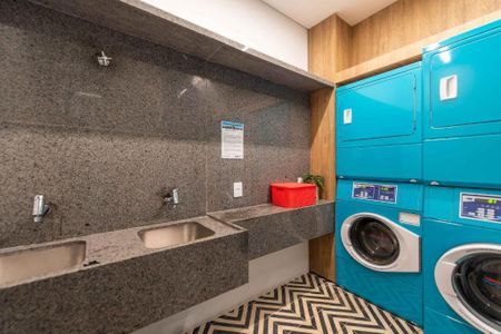 Studio para alugar com 32m², 1 quarto e 1 vagaLavanderia