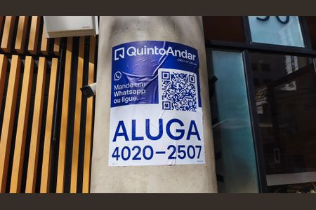 Studio para alugar com 32m², 1 quarto e 1 vagaPlaquinha
