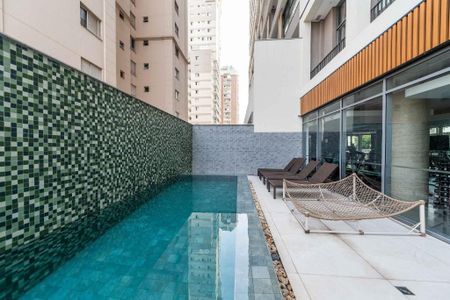 Studio para alugar com 32m², 1 quarto e 1 vagaPiscina