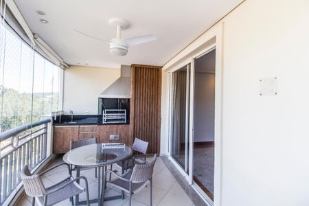 Varanda gourmet de apartamento para alugar com 3 quartos, 122m² em Tamboré, Santana de Parnaíba