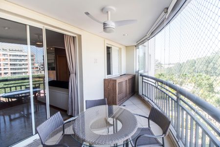 Vista da Varanda de apartamento para alugar com 3 quartos, 122m² em Tamboré, Santana de Parnaíba