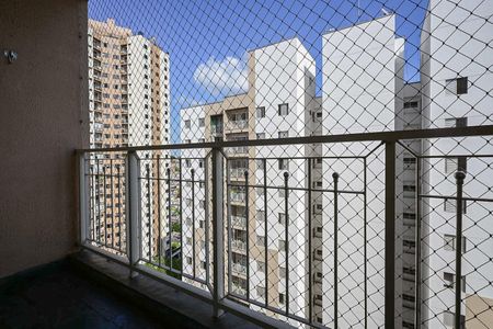 Varanda de apartamento à venda com 2 quartos, 58m² em Parque Taboao, Taboão da Serra