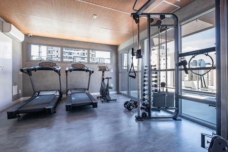 Apartamento à venda com 31m², 1 quarto e sem vagaAcademia
