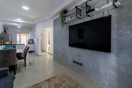 Sala de casa de condomínio à venda com 3 quartos, 155m² em Vila Leda, Guarulhos