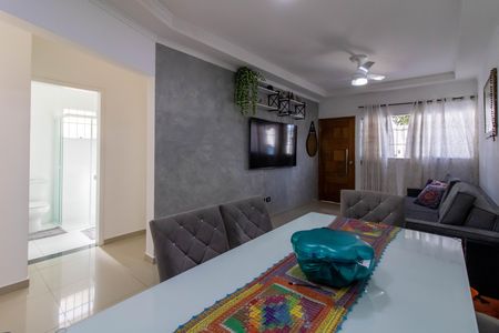 Sala de casa de condomínio à venda com 3 quartos, 155m² em Vila Leda, Guarulhos