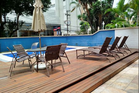 Apartamento para alugar com 33m², 1 quarto e 1 vagaPiscina