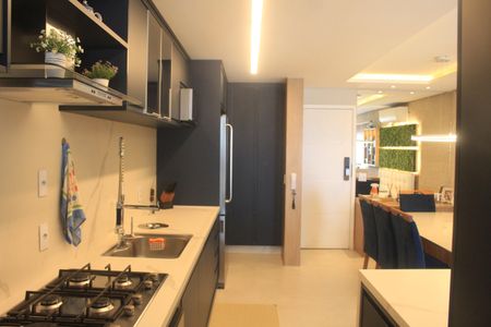 Apartamento à venda com 80m², 3 quartos e 2 vagasCozinha