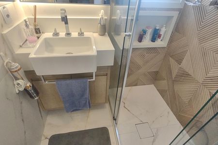 Apartamento à venda com 80m², 3 quartos e 2 vagasBanheiro da Suíte