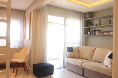 Sala de apartamento à venda com 3 quartos, 80m² em Osvaldo Cruz, São Caetano do Sul