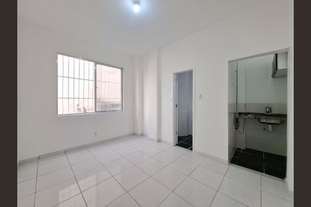 Sala de apartamento para alugar com 1 quarto, 25m² em Lapa, Rio de Janeiro