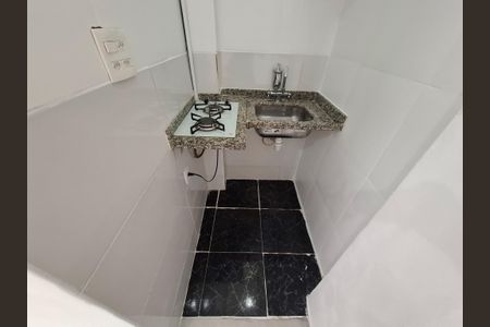 Cozinha  de apartamento para alugar com 1 quarto, 25m² em Lapa, Rio de Janeiro