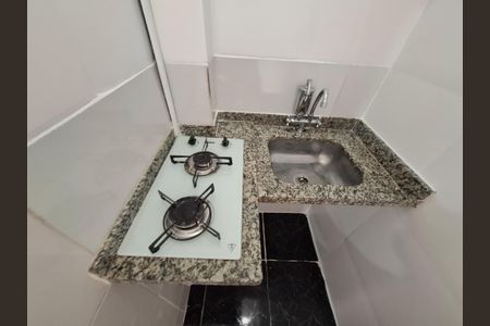 Cozinha  de apartamento para alugar com 1 quarto, 25m² em Lapa, Rio de Janeiro