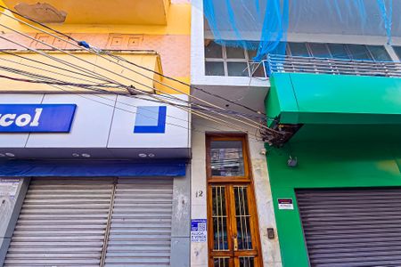 Apartamento à venda com 34m², 1 quarto e sem vagaFachada do Prédio com placa