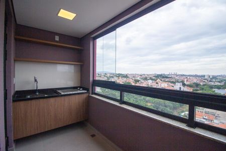 Varanda de apartamento para alugar com 1 quarto, 45m² em Jardim Guaruja, Sorocaba