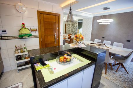 Cozinha de casa para alugar com 3 quartos, 248m² em Afonso Pena, São José dos Pinhais