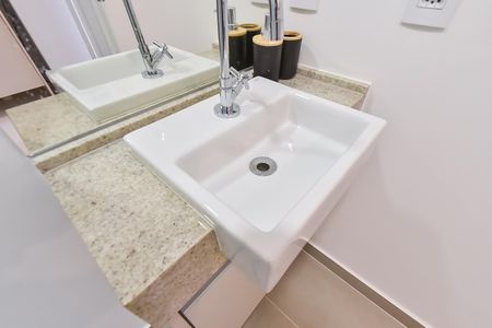 Studio à venda com 25m², 1 quarto e sem vaga Studio à venda com 25m², 1 quarto e sem vagaBanheiro