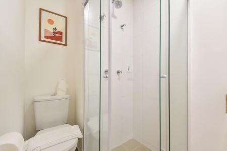 Studio à venda com 25m², 1 quarto e sem vaga Studio à venda com 25m², 1 quarto e sem vagaBanheiro