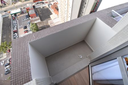 Apartamento para alugar com 42m², 1 quarto e 1 vagaSacada do quarto