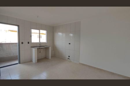 Sala / Cozinha de casa para alugar com 1 quarto, 34m² em Jardim Dayse, Ferraz de Vasconcelos
