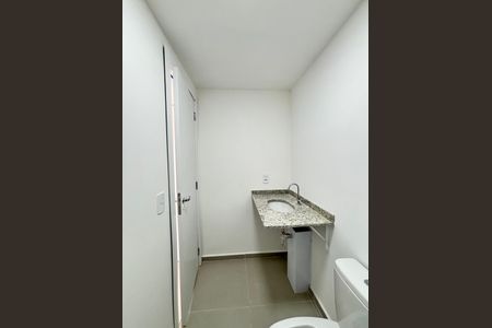 Apartamento à venda com 25m², 1 quarto e sem vagaBanheiro da Suíte