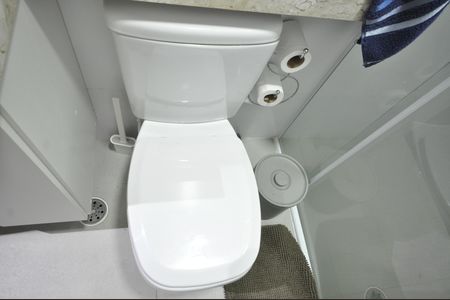 Banheiro de apartamento para alugar com 1 quarto, 30m² em Vila Gustavo, São Paulo