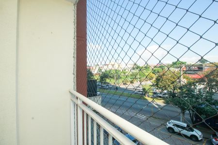 Varanda da Sala de apartamento à venda com 3 quartos, 60m² em Vila Homero Thon, Santo André