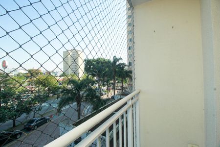 Varanda da Sala de apartamento à venda com 3 quartos, 60m² em Vila Homero Thon, Santo André
