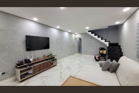 Sala de casa de condomínio para alugar com 3 quartos, 250m² em Chácara Águas da Pedra, Itaquaquecetuba