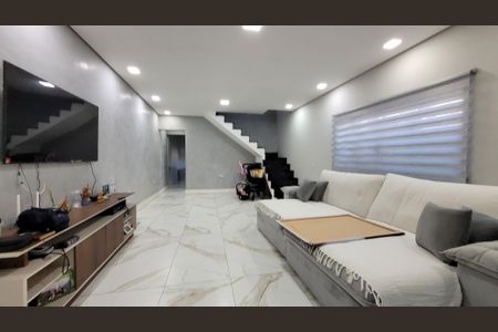 Sala de casa de condomínio para alugar com 3 quartos, 250m² em Chácara Águas da Pedra, Itaquaquecetuba