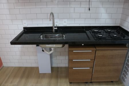 Apartamento para alugar com 29m², 2 quartos e sem vagaSala e Cozinha Integrada
