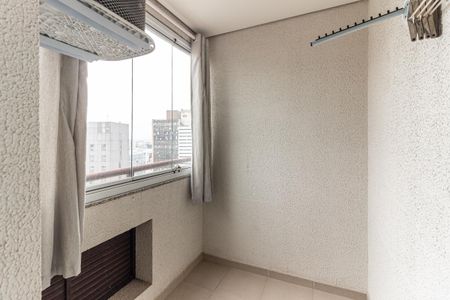 Varanda do Studio de kitnet/studio para alugar com 1 quarto, 29m² em Centro Histórico de São Paulo, São Paulo