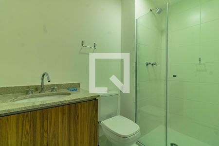 Banheiro de apartamento para alugar com 1 quarto, 26m² em Jardim Prudência, São Paulo