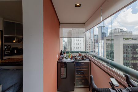 Sacada de apartamento para alugar com 1 quarto, 40m² em Itaim Bibi, São Paulo