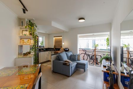 Sala de apartamento para alugar com 1 quarto, 40m² em Itaim Bibi, São Paulo