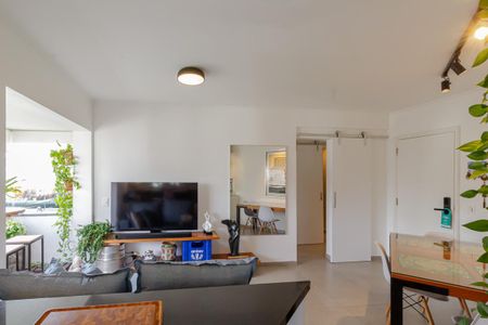 Sala de apartamento para alugar com 1 quarto, 40m² em Itaim Bibi, São Paulo