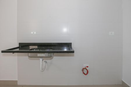 Studio à venda com 31m², 1 quarto e sem vagaCozinha