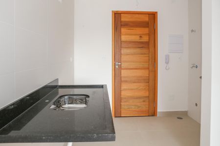 Sala e Cozinha de apartamento à venda com 1 quarto, 42m² em Lapa, São Paulo