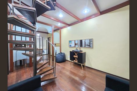 Sala  de apartamento à venda com 4 quartos, 190m² em Santo Antônio, Belo Horizonte
