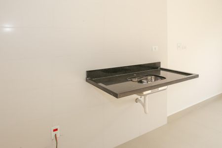 Sala e Cozinha de apartamento à venda com 1 quarto, 41m² em Lapa, São Paulo