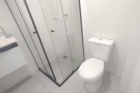 Banheiro de apartamento para alugar com 1 quarto, 32m² em São José, São Caetano do Sul