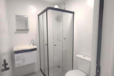 Banheiro de apartamento para alugar com 1 quarto, 32m² em São José, São Caetano do Sul