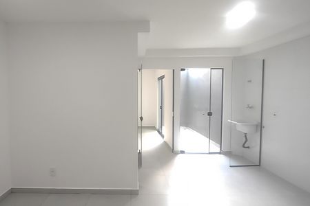 Sala de apartamento para alugar com 1 quarto, 32m² em São José, São Caetano do Sul